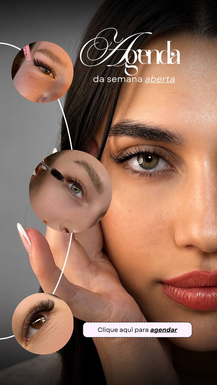 Exemplo de figurinha da categoria Lash Designer
